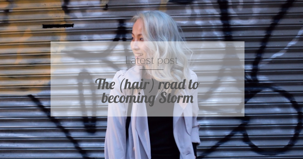 The (hair) road to becoming Storm